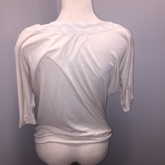 Free People Floral Print Top With Lace Detail - Picture 2 of 3